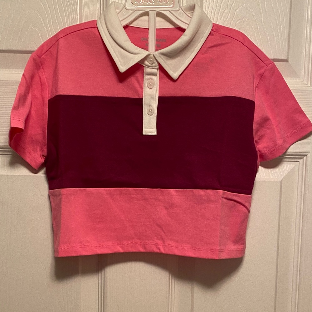Epic Threads Pop Pink Girls Polo…size XS (5/6)